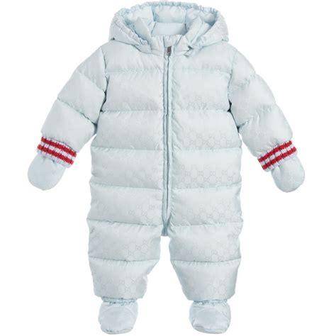 gucci romper baby|Gucci baby snowsuit.